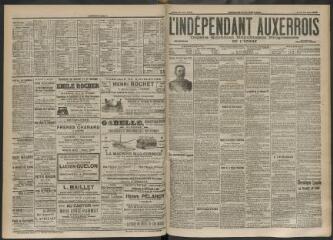 3 vues - L\'Indépendant auxerrois : organe quotidien républicain progressiste de l\'Yonne, n° 148, jeudi 26 juin 1902 (ouvre la visionneuse)