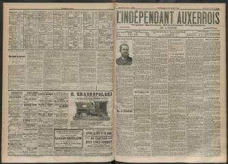3 vues - L\'Indépendant auxerrois : organe quotidien républicain progressiste de l\'Yonne, n° 156, samedi 5 juillet 1902 (ouvre la visionneuse)