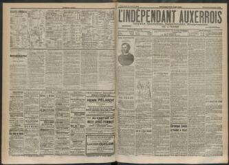 3 vues - L\'Indépendant auxerrois : organe quotidien républicain progressiste de l\'Yonne, n° 164, mercredi 16 juillet 1902 (ouvre la visionneuse)