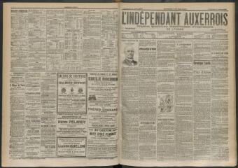 3 vues - L\'Indépendant auxerrois : organe quotidien républicain progressiste de l\'Yonne, n° 166, vendredi 18 juillet 1902 (ouvre la visionneuse)