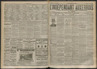 3 vues - L\'Indépendant auxerrois : organe quotidien républicain progressiste de l\'Yonne, n° 167, samedi 19 juillet 1902 (ouvre la visionneuse)