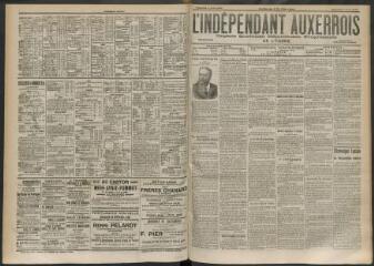 3 vues - L\'Indépendant auxerrois : organe quotidien républicain progressiste de l\'Yonne, n° 178, vendredi 1 août 1902 (ouvre la visionneuse)