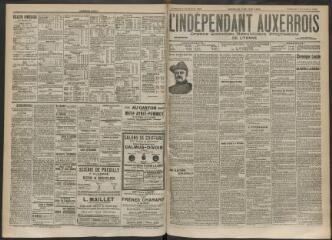 3 vues - L\'Indépendant auxerrois : organe quotidien républicain progressiste de l\'Yonne, n° 206, vendredi 5 septembre 1902 (ouvre la visionneuse)
