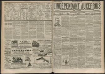 3 vues - L\'Indépendant auxerrois : organe quotidien républicain progressiste de l\'Yonne, n° 239, mardi 14 octobre 1902 (ouvre la visionneuse)