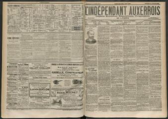 3 vues - L\'Indépendant auxerrois : organe quotidien républicain progressiste de l\'Yonne, n° 240, mercredi 15 octobre 1902 (ouvre la visionneuse)