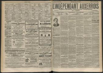 3 vues - L\'Indépendant auxerrois : organe quotidien républicain progressiste de l\'Yonne, n° 247, jeudi 23 octobre 1902 (ouvre la visionneuse)
