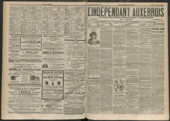 3 vues - L\'Indépendant auxerrois : organe quotidien républicain progressiste de l\'Yonne, n° 253, jeudi 30 octobre 1902 (ouvre la visionneuse)
