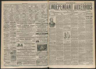 3 vues - L\'Indépendant auxerrois : organe quotidien républicain progressiste de l\'Yonne, n° 258, jeudi 6 novembre 1902 (ouvre la visionneuse)