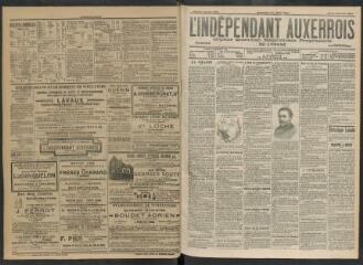 3 vues - L\'Indépendant auxerrois : organe quotidien républicain progressiste de l\'Yonne, n° 4, mardi 6 janvier 1903 (ouvre la visionneuse)