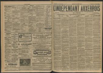 3 vues - L\'Indépendant auxerrois : organe quotidien républicain progressiste de l\'Yonne, n° 25, vendredi 30 janvier 1903 (ouvre la visionneuse)