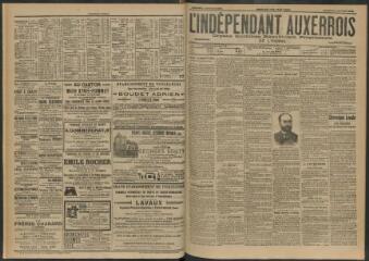 3 vues - L\'Indépendant auxerrois : organe quotidien républicain progressiste de l\'Yonne, n° 29, mercredi 4 février 1903 (ouvre la visionneuse)