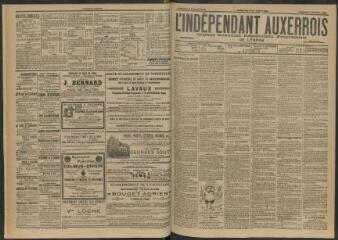 3 vues - L\'Indépendant auxerrois : organe quotidien républicain progressiste de l\'Yonne, n° 31, vendredi 6 février 1903 (ouvre la visionneuse)