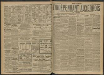 3 vues - L\'Indépendant auxerrois : organe quotidien républicain progressiste de l\'Yonne, n° 48, jeudi 26 février 1903 (ouvre la visionneuse)