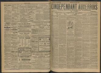 3 vues - L\'Indépendant auxerrois : organe quotidien républicain progressiste de l\'Yonne, n° 49, vendredi 27 février 1903 (ouvre la visionneuse)