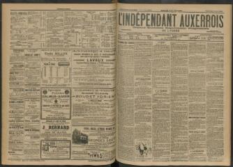 3 vues - L\'Indépendant auxerrois : organe quotidien républicain progressiste de l\'Yonne, n° 78, vendredi 3 avril 1903 (ouvre la visionneuse)
