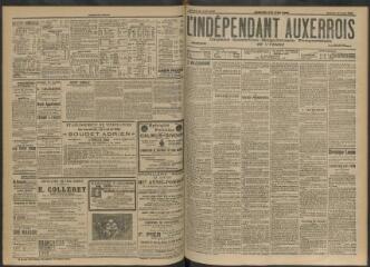 3 vues - L\'Indépendant auxerrois : organe quotidien républicain progressiste de l\'Yonne, n° 90, samedi 18 avril 1903 (ouvre la visionneuse)