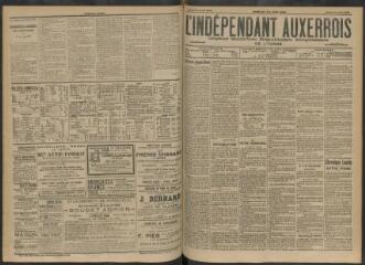 3 vues - L\'Indépendant auxerrois : organe quotidien républicain progressiste de l\'Yonne, n° 92, mardi 21 avril 1903 (ouvre la visionneuse)