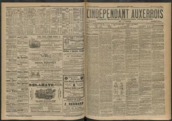 3 vues - L\'Indépendant auxerrois : organe quotidien républicain progressiste de l\'Yonne, n° 125, samedi 30 mai 1903 (ouvre la visionneuse)