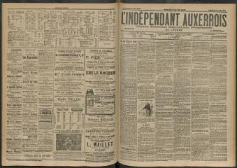 3 vues - L\'Indépendant auxerrois : organe quotidien républicain progressiste de l\'Yonne, n° 133, mercredi 10 juin 1903 (ouvre la visionneuse)