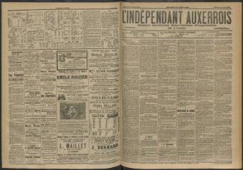 3 vues - L\'Indépendant auxerrois : organe quotidien républicain progressiste de l\'Yonne, n° 136, samedi 13 juin 1903 (ouvre la visionneuse)