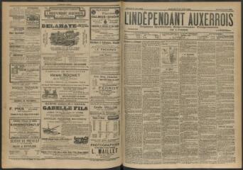 3 vues - L\'Indépendant auxerrois : organe quotidien républicain progressiste de l\'Yonne, n° 148, samedi 27 juin 1903 (ouvre la visionneuse)