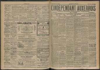 3 vues - L\'Indépendant auxerrois : organe quotidien républicain progressiste de l\'Yonne, n° 153, vendredi 3 juillet 1903 (ouvre la visionneuse)