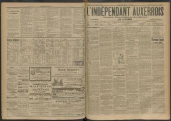 3 vues - L\'Indépendant auxerrois : organe républicain quotidien de l\'Yonne, n° 213, mardi 15 septembre 1903 (ouvre la visionneuse)