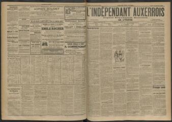 3 vues - L\'Indépendant auxerrois : organe républicain quotidien de l\'Yonne, n° 245, jeudi 22 octobre 1903 (ouvre la visionneuse)