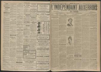 3 vues - L\'Indépendant auxerrois : organe républicain quotidien de l\'Yonne, n° 289, dimanche 13 décembre et lundi 14 décembre 1903 (ouvre la visionneuse)