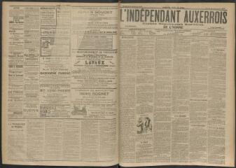 3 vues - L\'Indépendant auxerrois : organe républicain quotidien de l\'Yonne, n° 296, mardi 22 décembre 1903 (ouvre la visionneuse)