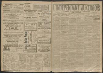 3 vues - L\'Indépendant auxerrois : organe républicain quotidien de l\'Yonne, n° 301, mardi 29 décembre 1903 (ouvre la visionneuse)