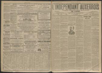 3 vues - L\'Indépendant auxerrois : organe républicain quotidien de l\'Yonne, n° 303, jeudi 31 décembre 1903 (ouvre la visionneuse)
