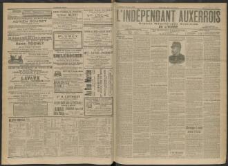 3 vues - L\'Indépendant auxerrois : organe républicain quotidien de l\'Yonne, n° 3, mardi 5 janvier 1904 (ouvre la visionneuse)