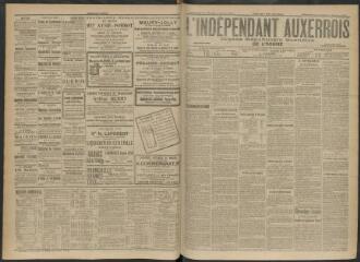 3 vues - L\'Indépendant auxerrois : organe républicain quotidien de l\'Yonne, n° 8, dimanche 10 janvier et lundi 11 janvier 1904 (ouvre la visionneuse)