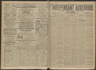 3 vues - L\'Indépendant auxerrois : organe républicain quotidien de l\'Yonne, n° 9, mardi 12 janvier 1904 (ouvre la visionneuse)
