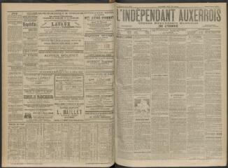 3 vues - L\'Indépendant auxerrois : organe républicain quotidien de l\'Yonne, n° 53, jeudi 3 mars 1904 (ouvre la visionneuse)