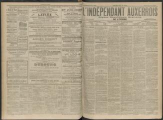 3 vues - L\'Indépendant auxerrois : organe républicain quotidien de l\'Yonne, n° 54, vendredi 4 mars 1904 (ouvre la visionneuse)