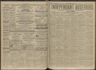 3 vues - L\'Indépendant auxerrois : organe républicain quotidien de l\'Yonne, n° 66, vendredi 18 mars 1904 (ouvre la visionneuse)