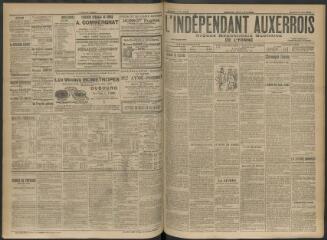 3 vues - L\'Indépendant auxerrois : organe républicain quotidien de l\'Yonne, n° 113, samedi 14 mai 1904 (ouvre la visionneuse)