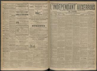 3 vues - L\'Indépendant auxerrois : organe républicain quotidien de l\'Yonne, n° 123, vendredi 27 mai 1904 (ouvre la visionneuse)