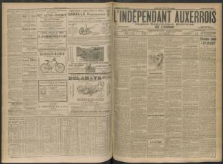 3 vues - L\'Indépendant auxerrois : organe républicain quotidien de l\'Yonne, n° 134, jeudi 9 juin 1904 (ouvre la visionneuse)