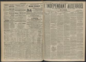 3 vues - L\'Indépendant auxerrois : organe républicain quotidien de l\'Yonne, n° 36, mardi 14 février 1905 (ouvre la visionneuse)