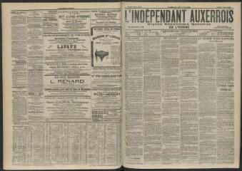 3 vues - L\'Indépendant auxerrois : organe républicain quotidien de l\'Yonne, n° 56, jeudi 9 mars 1905 (ouvre la visionneuse)