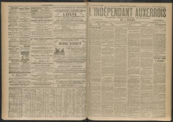 3 vues - L\'Indépendant auxerrois : organe républicain quotidien de l\'Yonne, n° 51, vendredi 2 mars 1906 (ouvre la visionneuse)