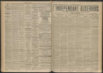 3 vues - L\'Indépendant auxerrois : organe républicain quotidien de l\'Yonne, n° 53, dimanche 4 mars et lundi 5 mars 1906 (ouvre la visionneuse)
