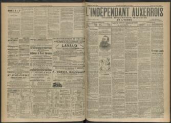 3 vues - L\'Indépendant auxerrois : organe républicain quotidien de l\'Yonne, n° 59, mardi 12 mars 1907 (ouvre la visionneuse)