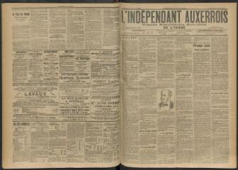 3 vues - L\'Indépendant auxerrois : organe républicain quotidien de l\'Yonne, n° 85, vendredi 12 avril 1907 (ouvre la visionneuse)