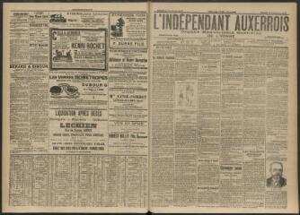 3 vues - L\'Indépendant auxerrois : organe républicain quotidien de l\'Yonne, n° 296, samedi 19 décembre 1908 (ouvre la visionneuse)