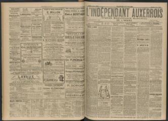 3 vues - L\'Indépendant auxerrois : organe républicain quotidien de l\'Yonne, n° 53, jeudi 4 mars 1909 (ouvre la visionneuse)