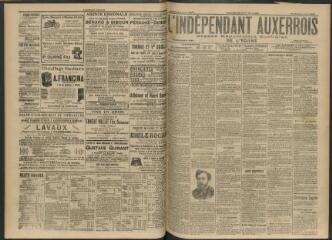 3 vues - L\'Indépendant auxerrois : organe républicain quotidien de l\'Yonne, n° 78, vendredi 2 avril 1909 (ouvre la visionneuse)